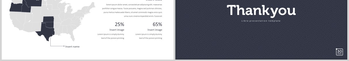 公司简介个人简历PPT模板版式设计Libre Powerpoint Template