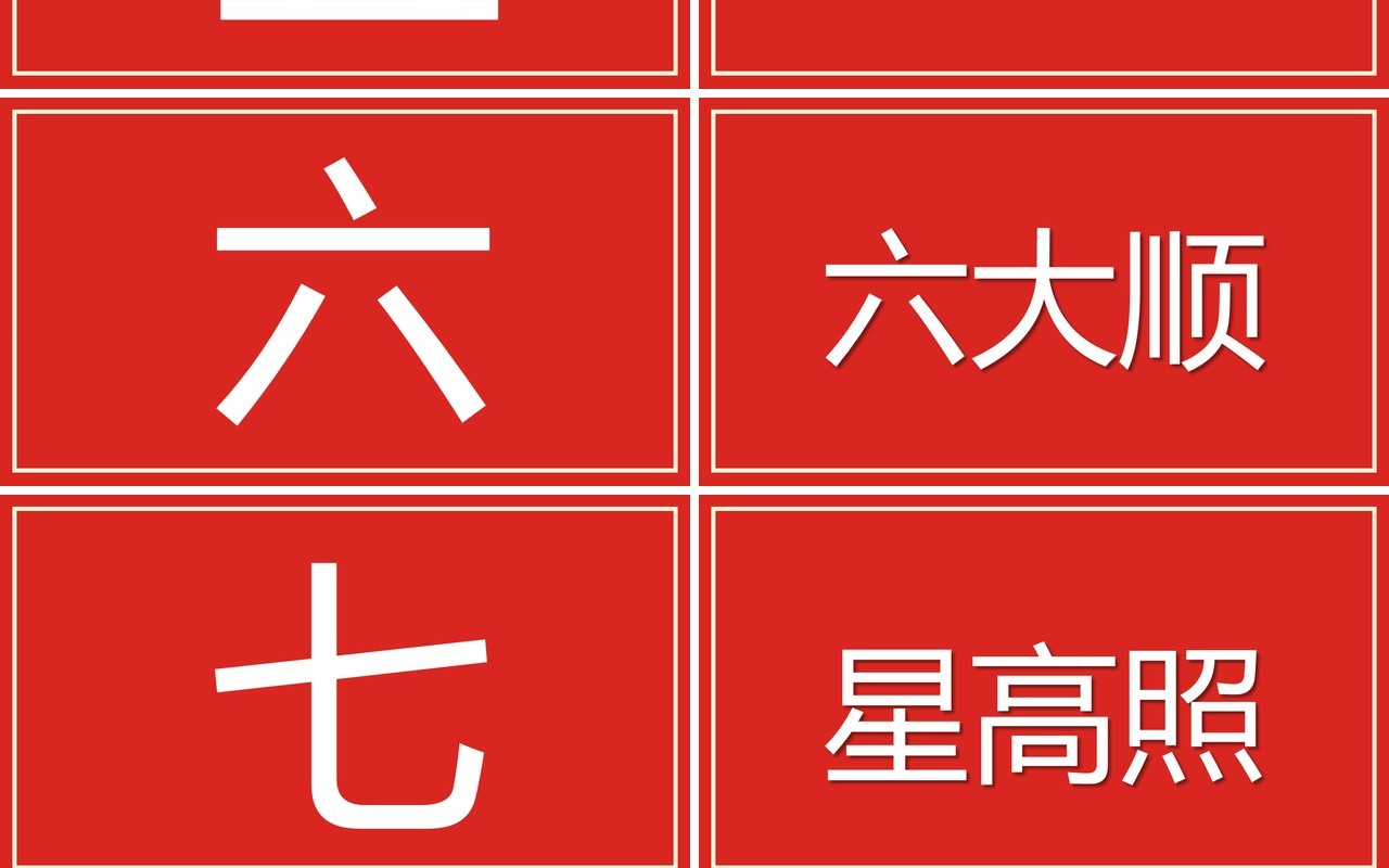 红色中国风春节贺岁PPT快闪模板