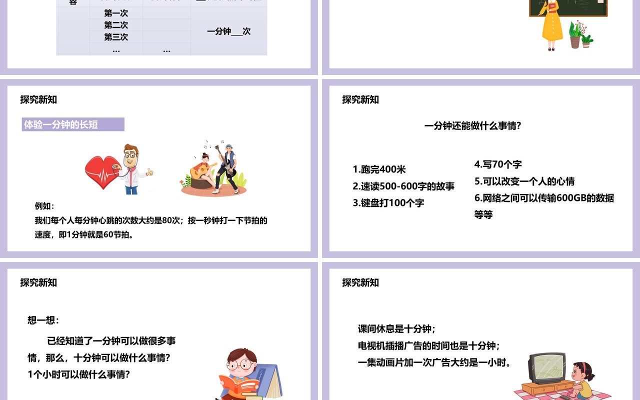 教科版五年级科学下册时间在流逝课件PPT模板