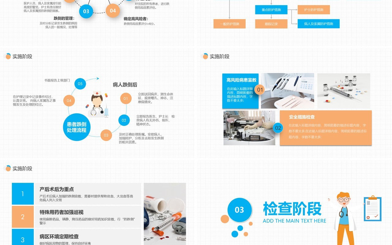 医院护理PDCA品管圈案例汇报PPT模板