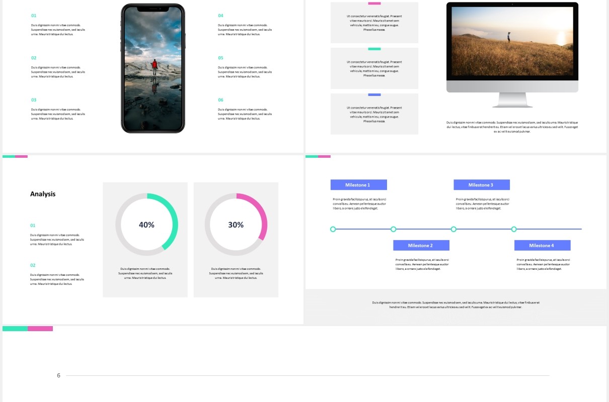 户外旅游展示宣传PPT模板confiant clean simple powerpoint template