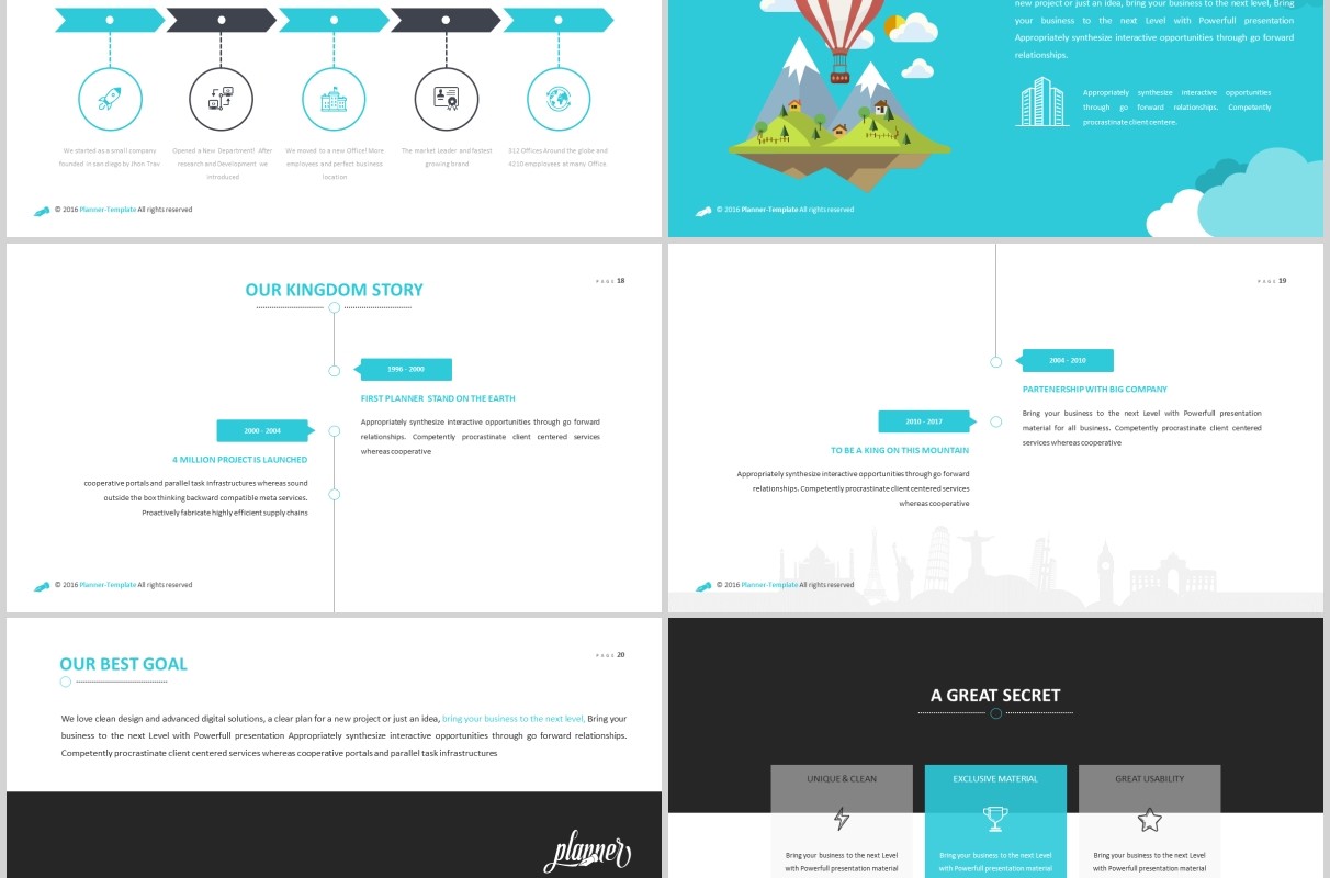 高端旅游项目计划书PPT模板信息图表Travel Powerpoint Template