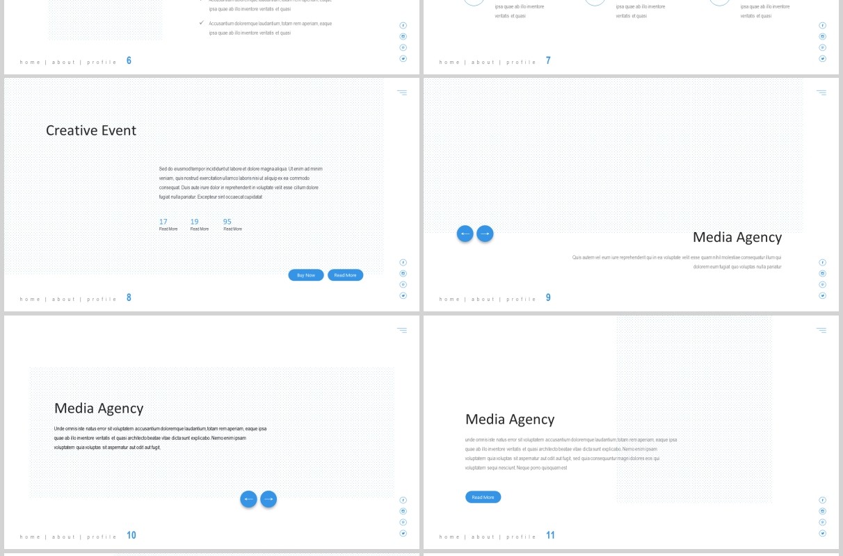 教育通用PPT图片排版模板Universal - Education Powerpoint Template