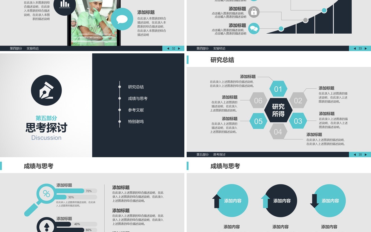 学术答辩PPT模板