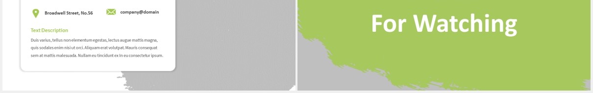 绿色大自然图片排版设计PPT模板Frigus - Nature Powerpoint Template