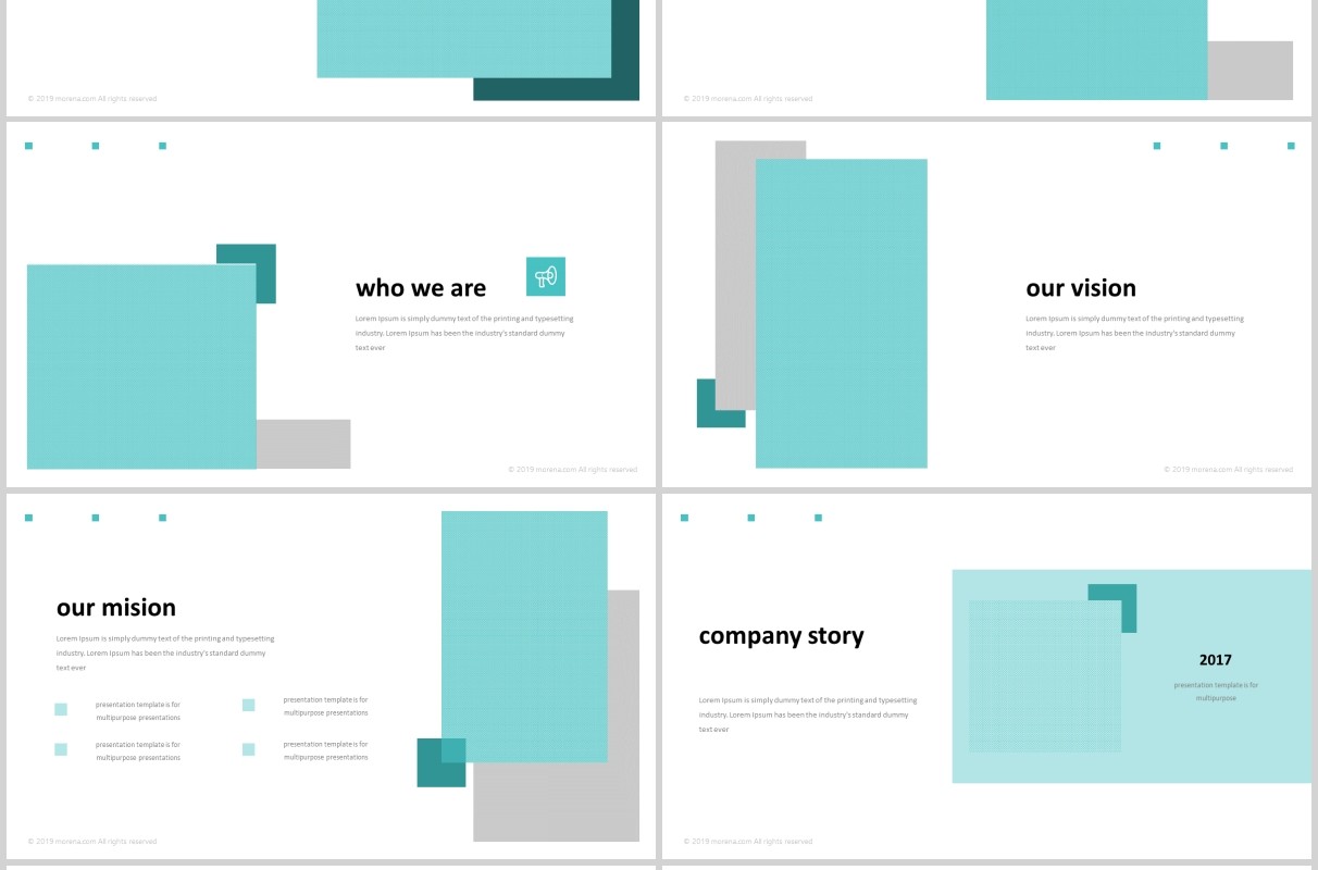 旅游商业项目计划书信息图表PPT版式模板Moorena  Powerpoint Template