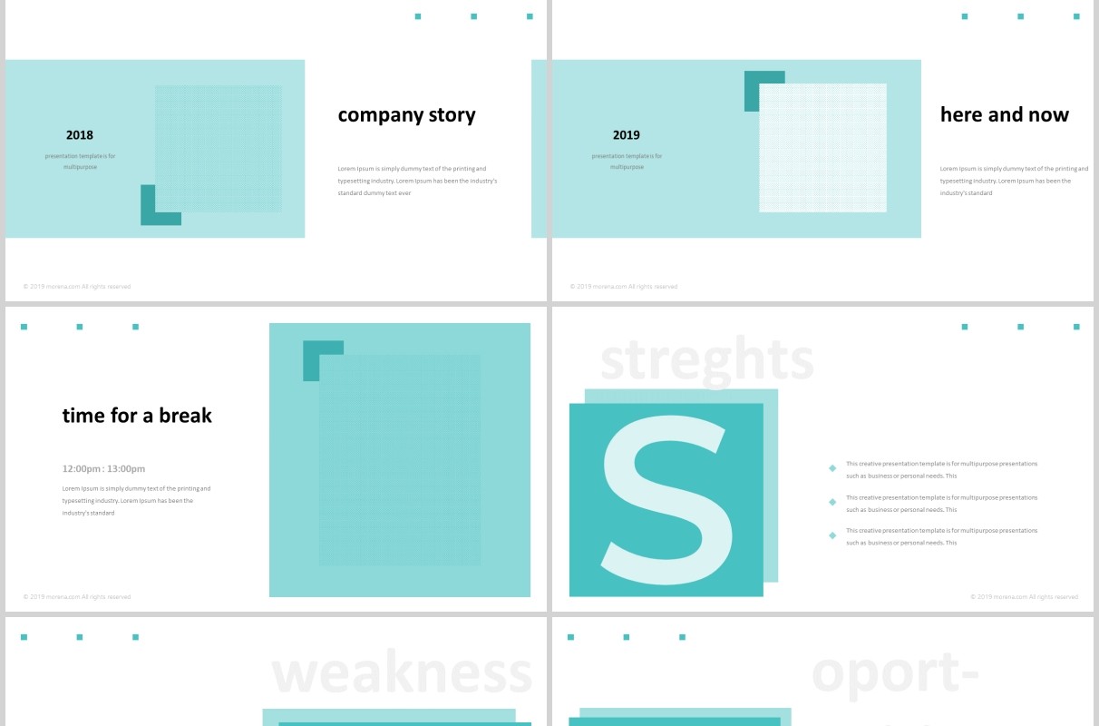 旅游商业项目计划书信息图表PPT版式模板Moorena  Powerpoint Template