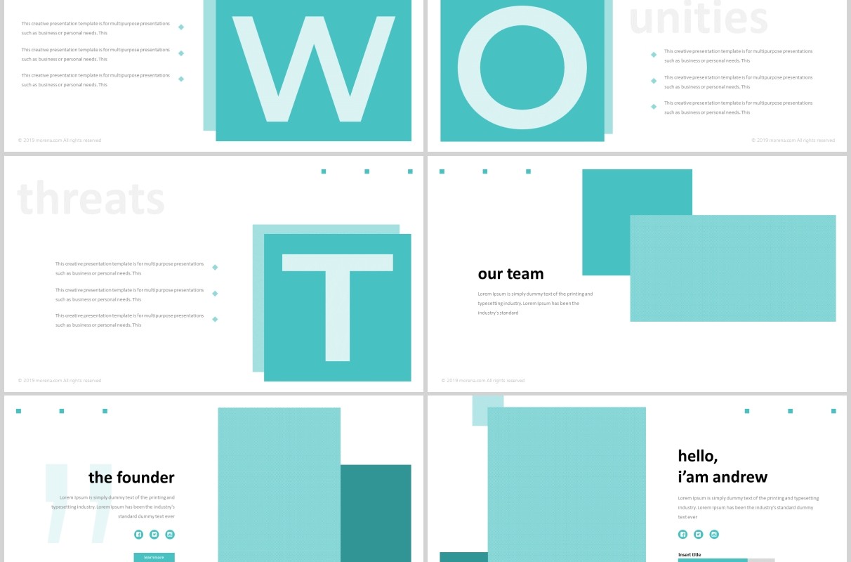 旅游商业项目计划书信息图表PPT版式模板Moorena  Powerpoint Template
