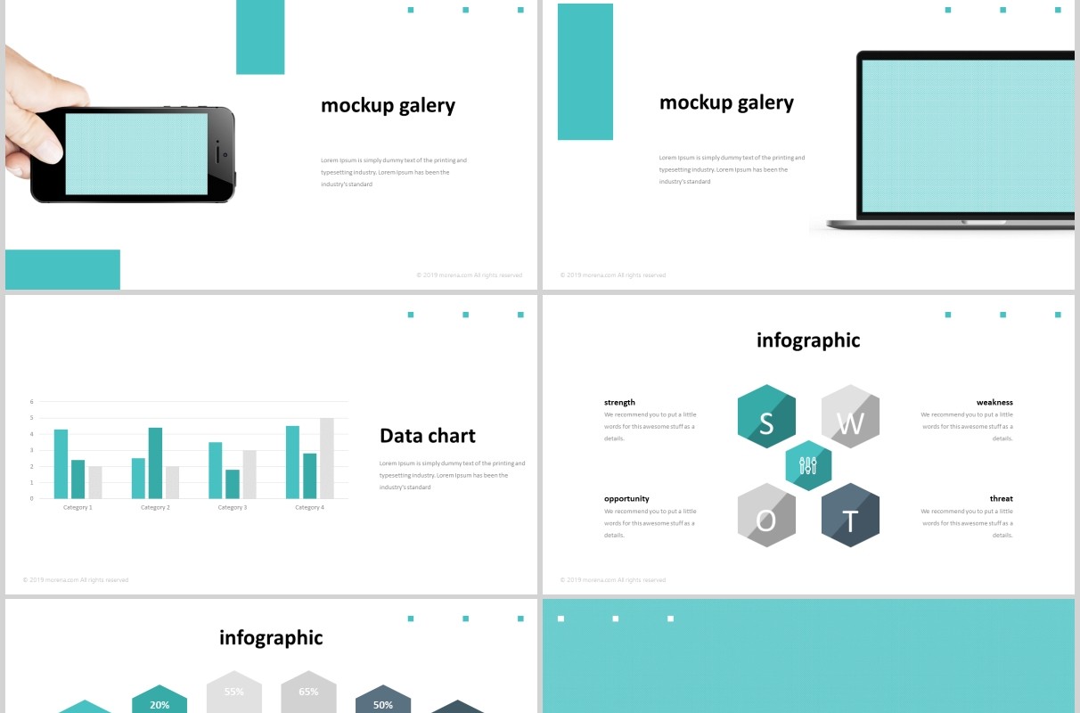 旅游商业项目计划书信息图表PPT版式模板Moorena  Powerpoint Template