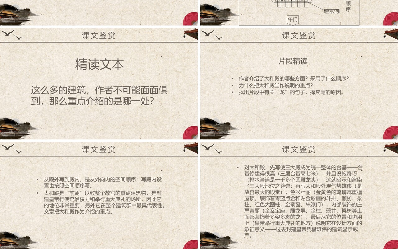 解读故宫博物馆ppt模板