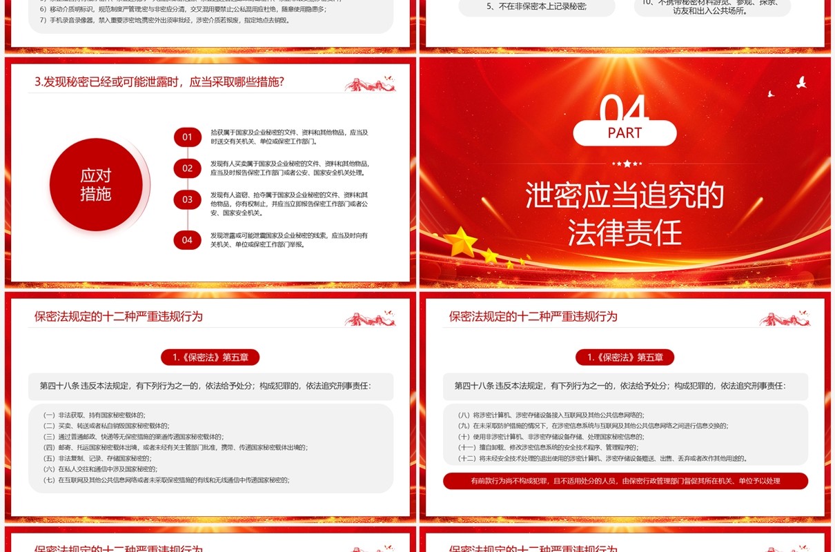 如何做好行政机关事业单位保密工作PPT模板