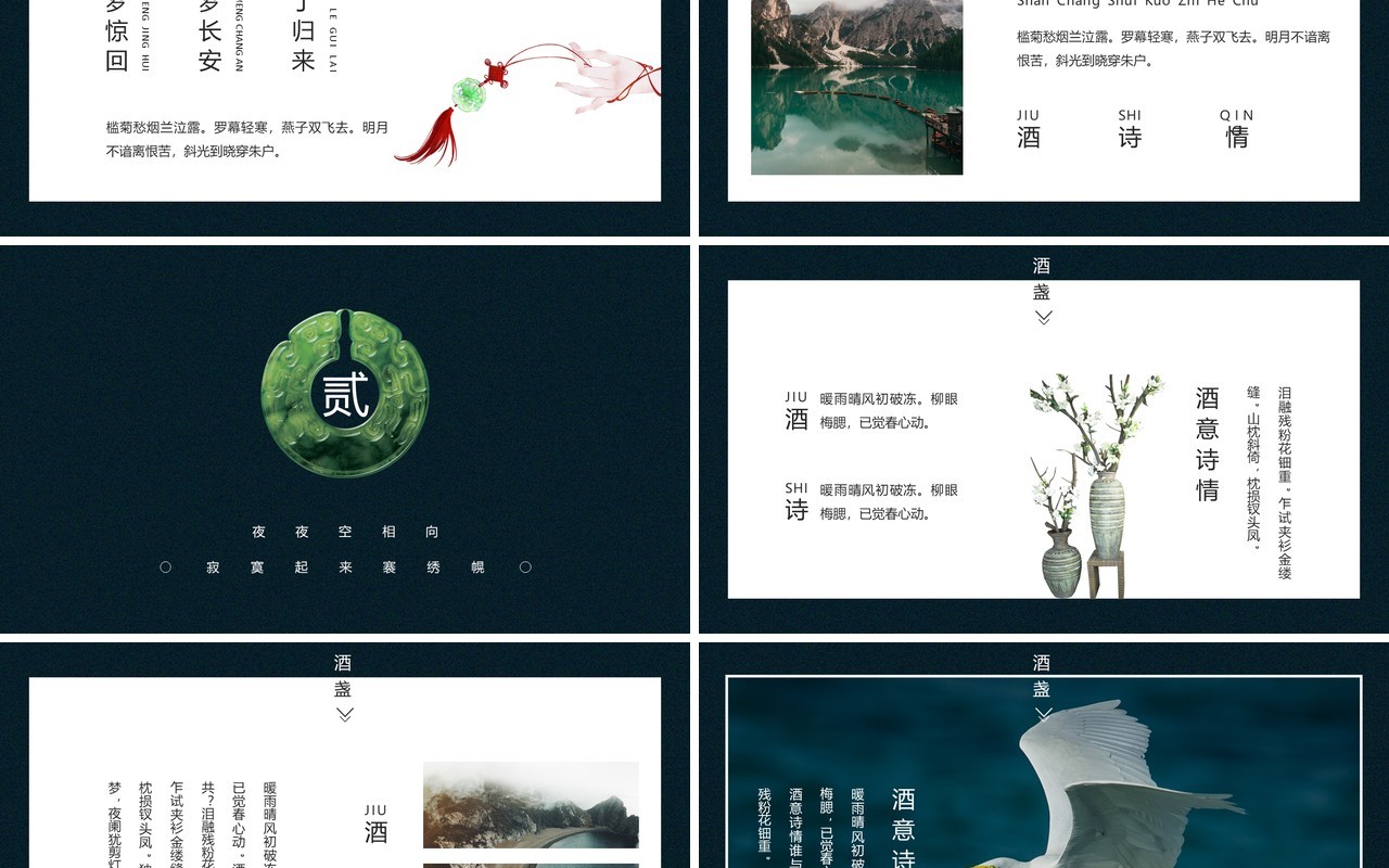 高端典雅企业策划案计划书PPT模板