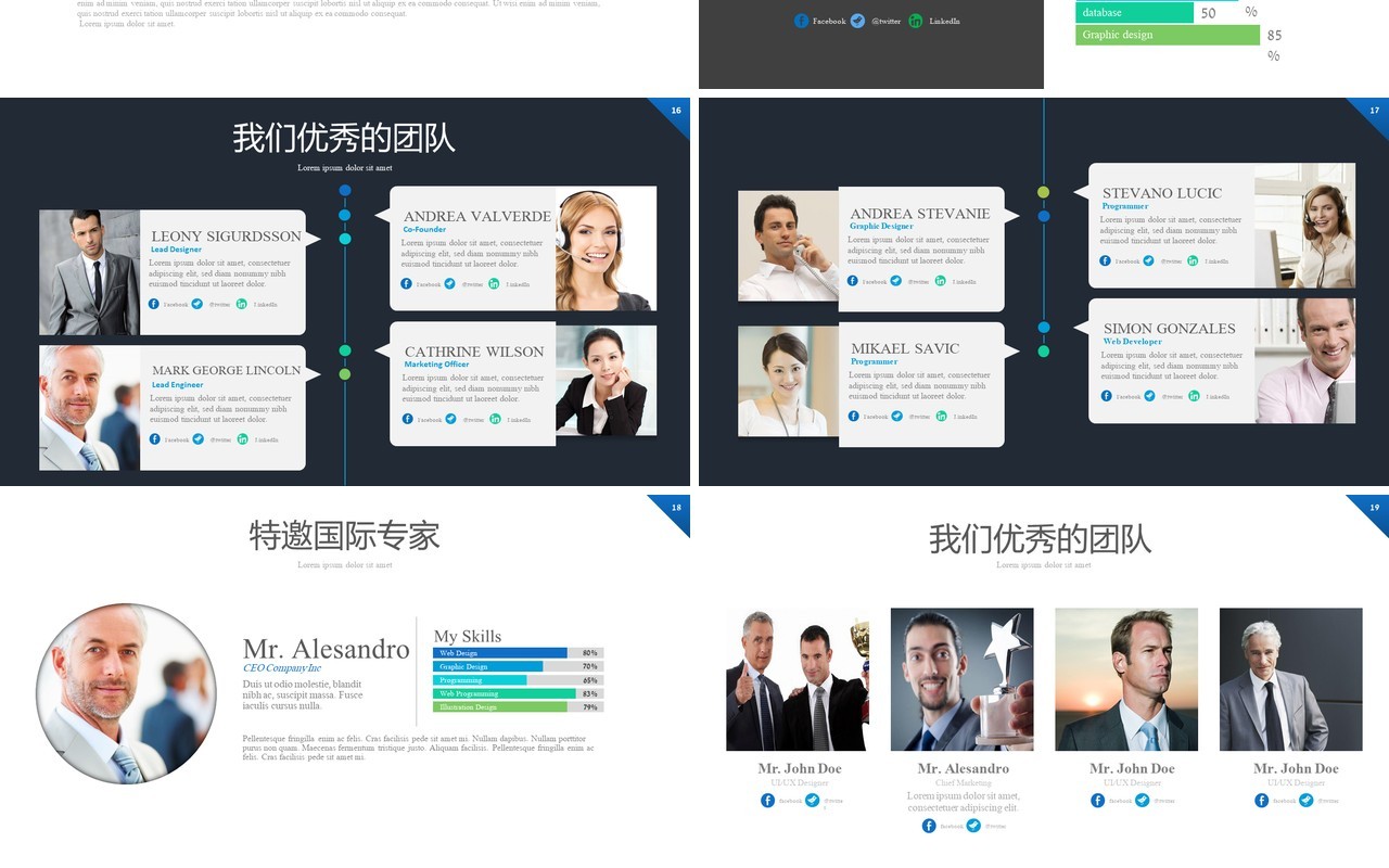 蓝色商务手机APP项目推广策划PPT模板