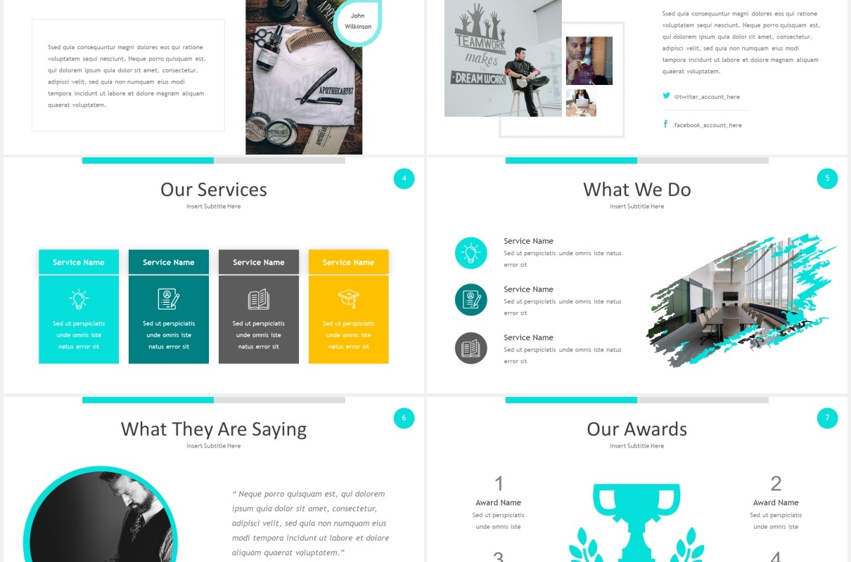 教育工作汇报数据图表可视化PPT素材模板educa powerpoint template