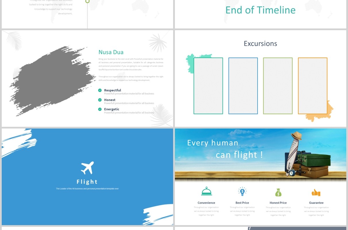 优质的旅游项目计划宣传PPT模板可视化版式设计Triping Travel Powerpoint Template