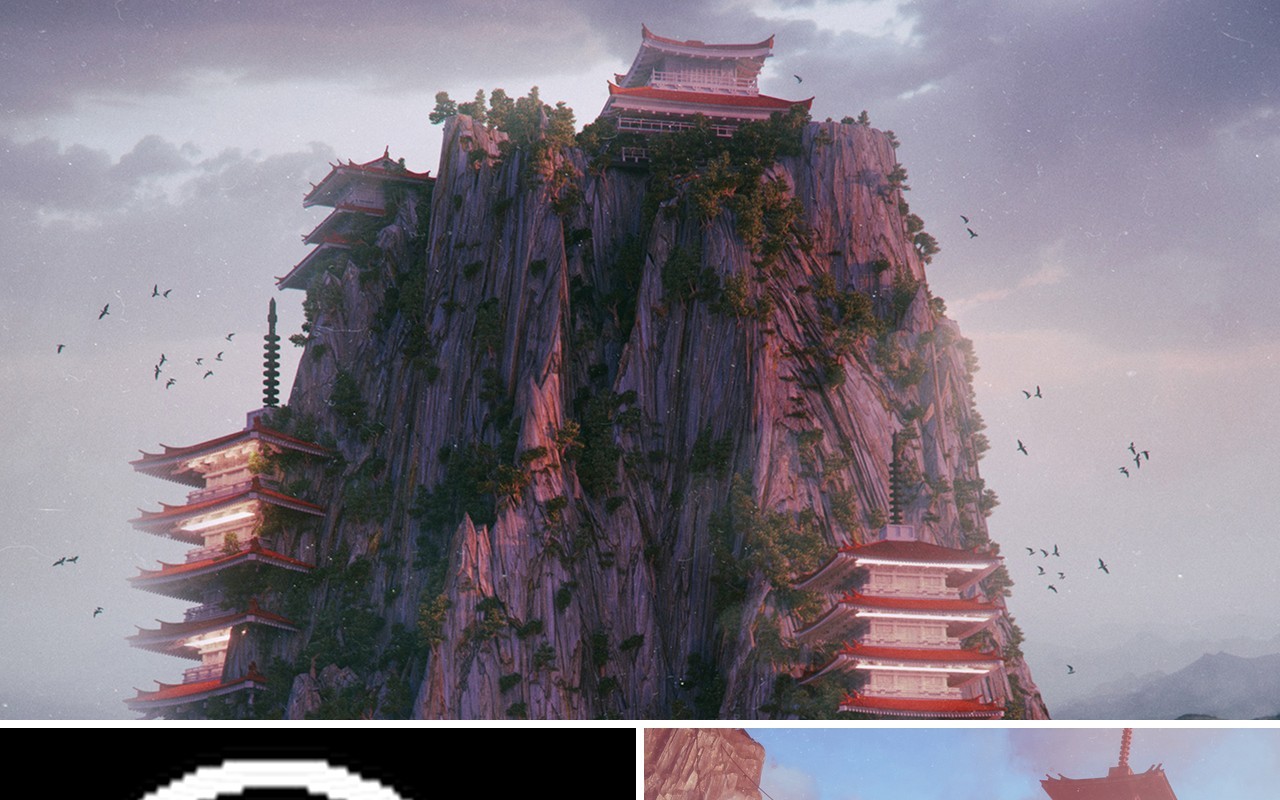 仙侠意境中国风PPT模板
