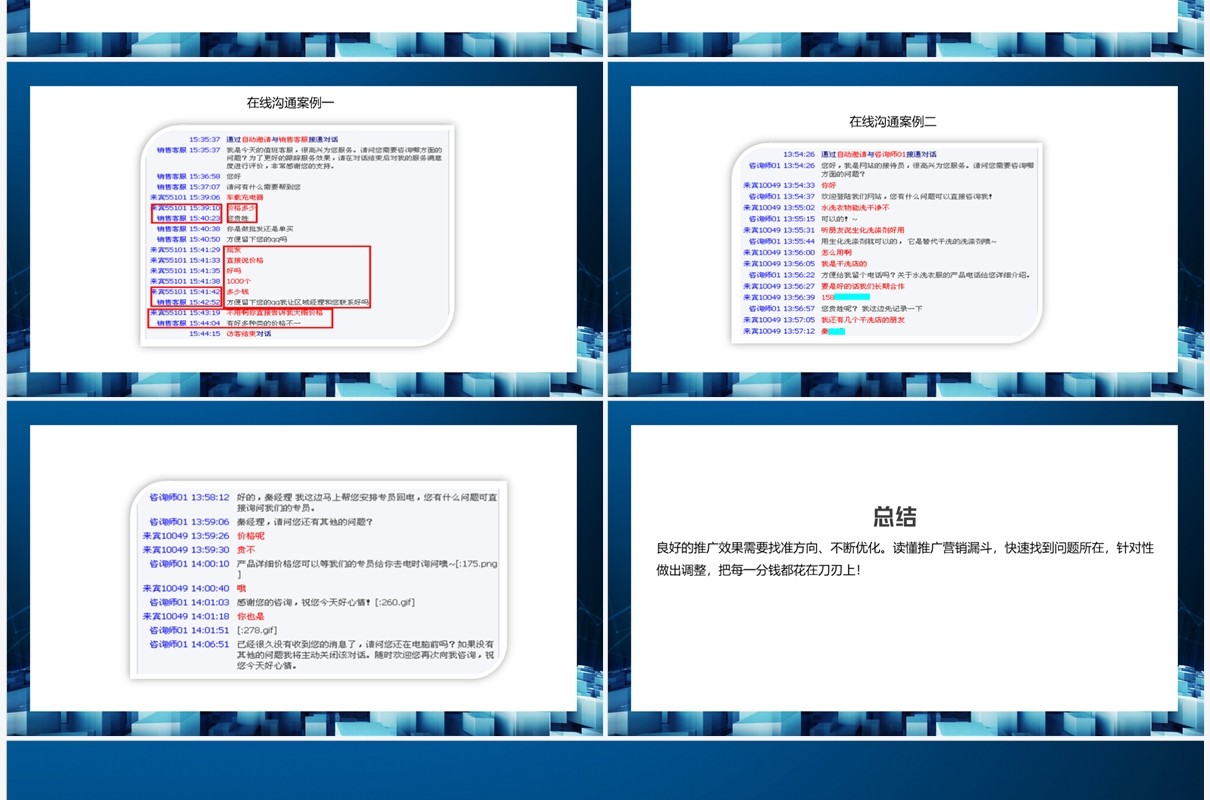 网络营销数据全方位漏斗剖析方法PPT模板