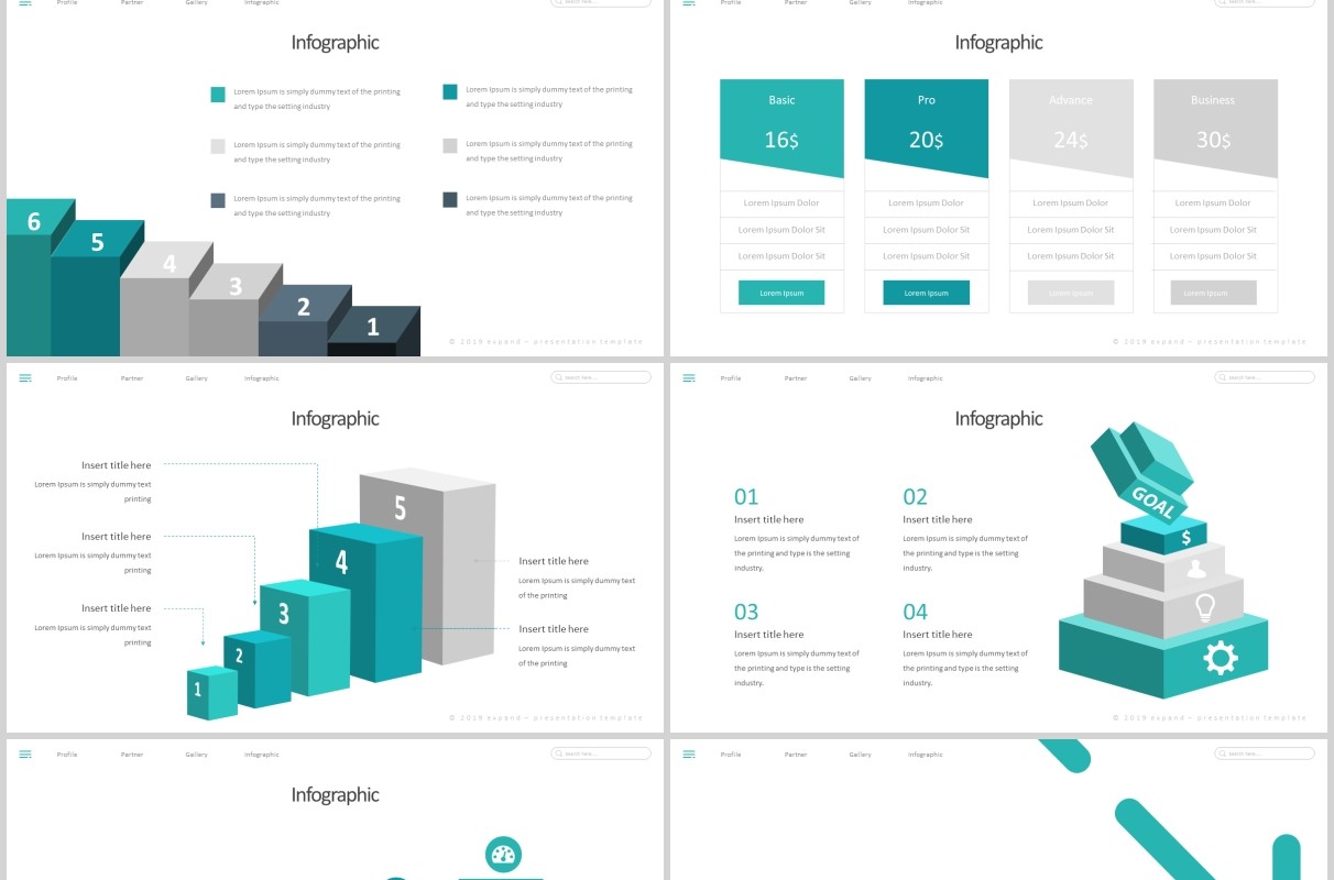 项目计划产品宣传策划PPT模板版式设计Expand Powerpoint Template