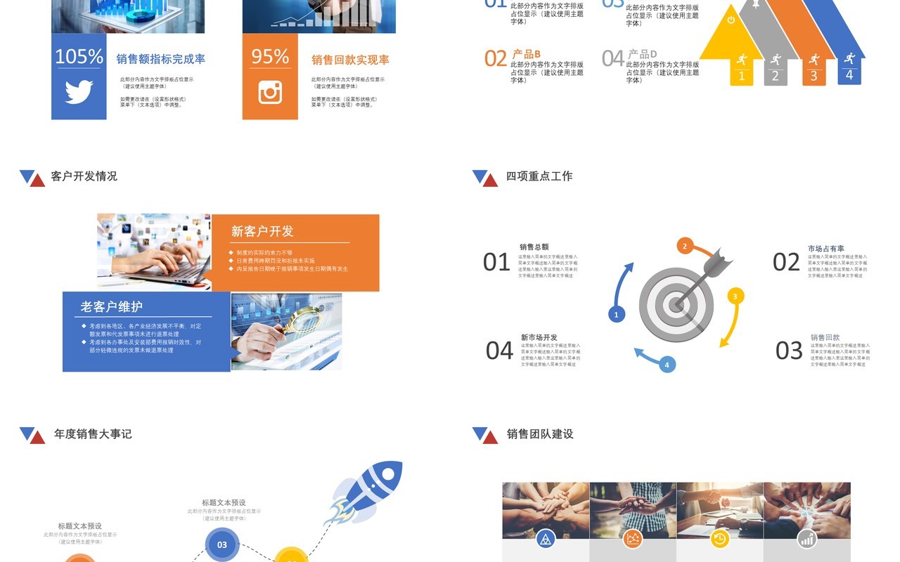 阶段工作PPT模板设计