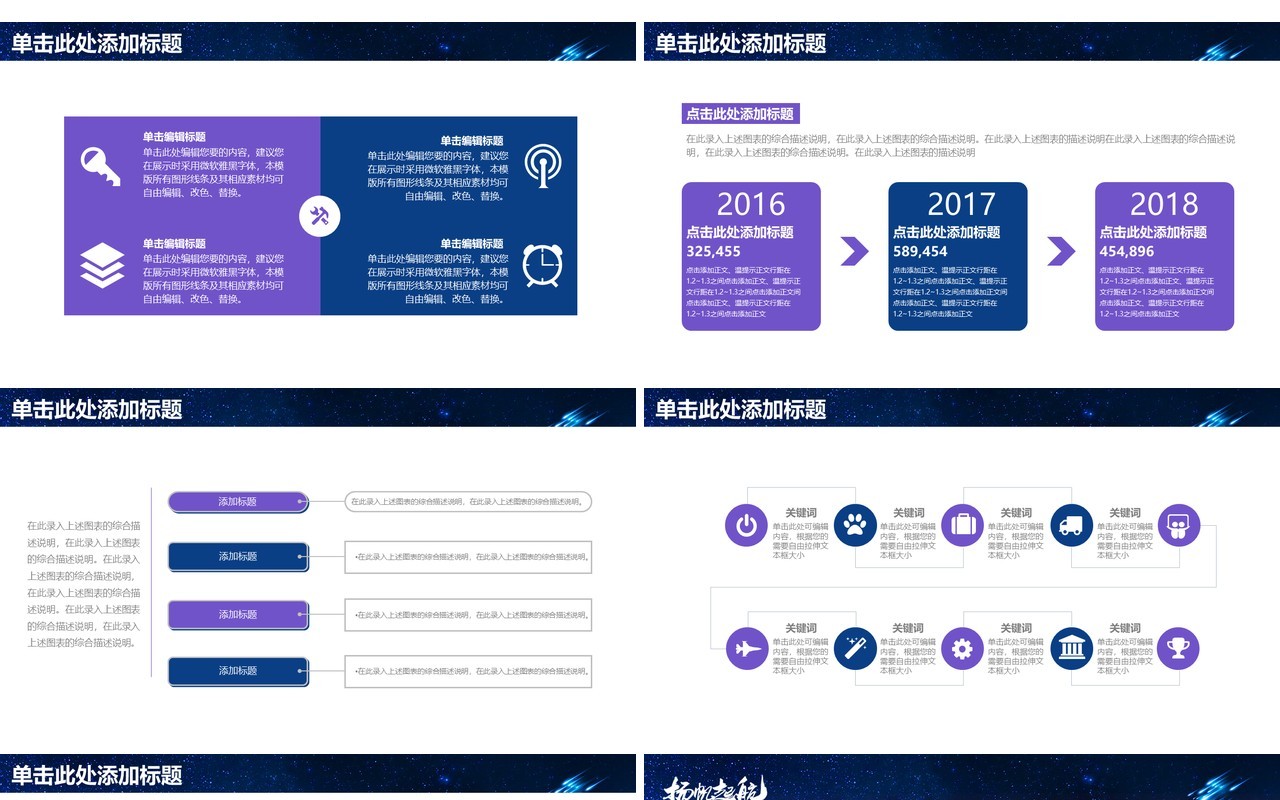 扬帆起航开创辉煌年终工作总结PPT模板