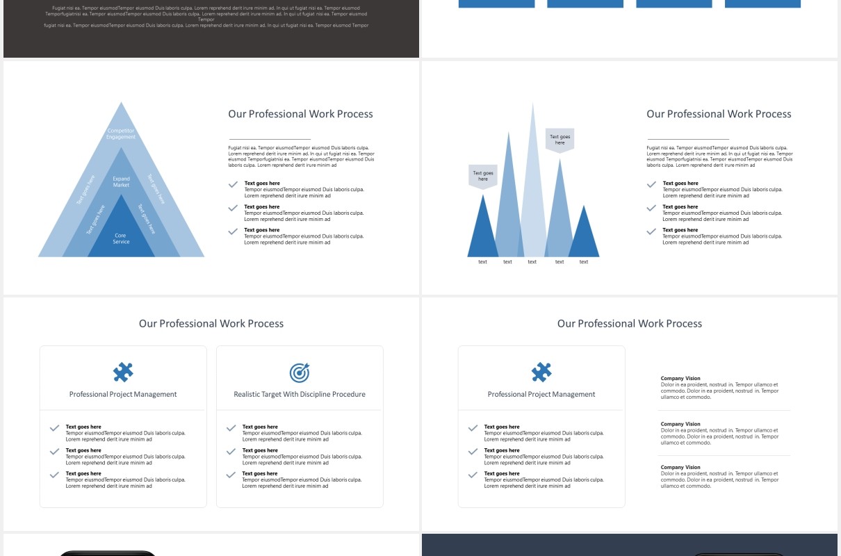 现代商务通用PPT模板kaliber powerpoint template