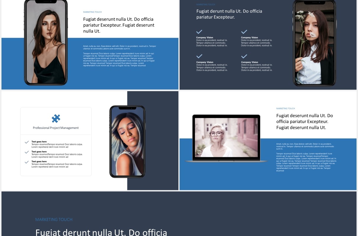 现代商务通用PPT模板kaliber powerpoint template