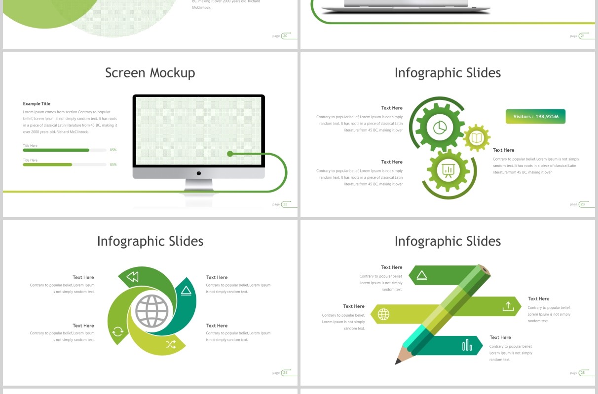竞聘简历求职公司项目介绍PPT模板版式设计Tico Powerpoint Template