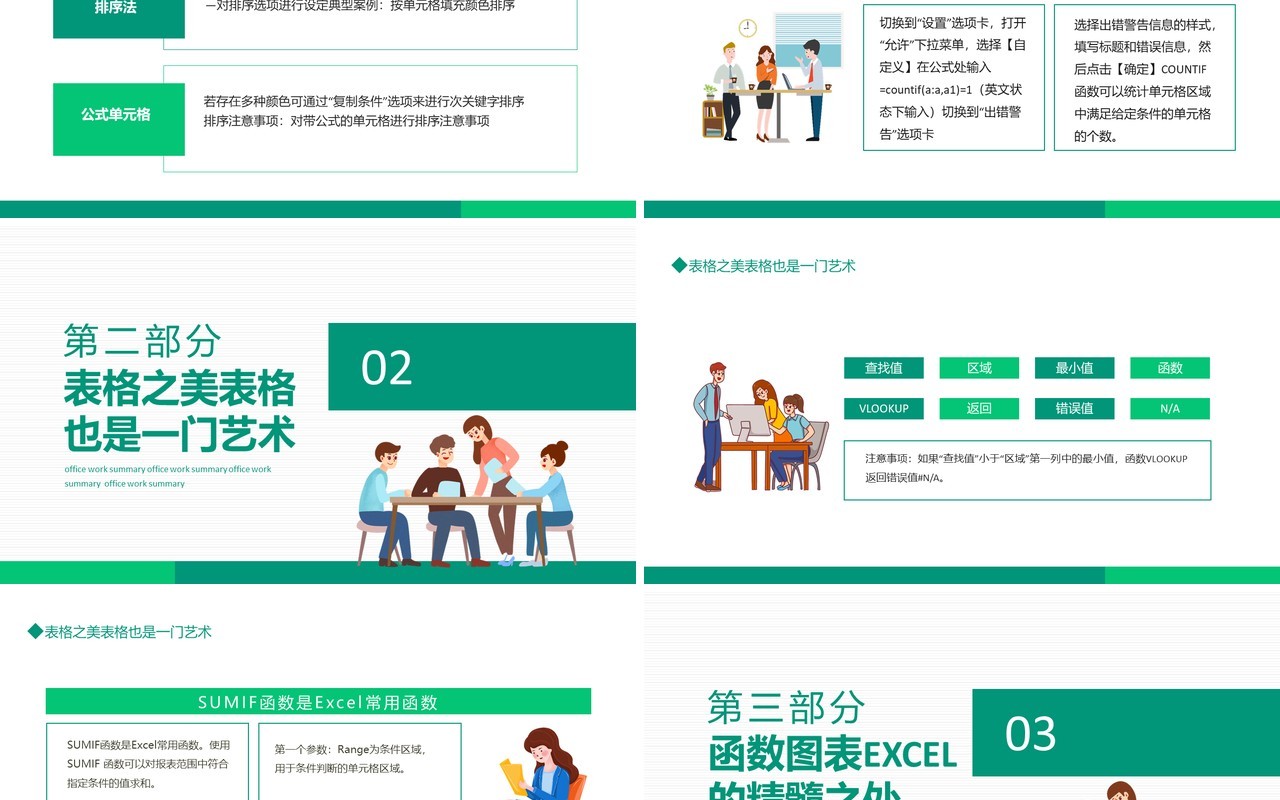 Excel实操应用基本操作实战培训动态PPT模板