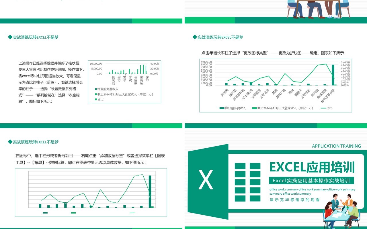 Excel实操应用基本操作实战培训动态PPT模板