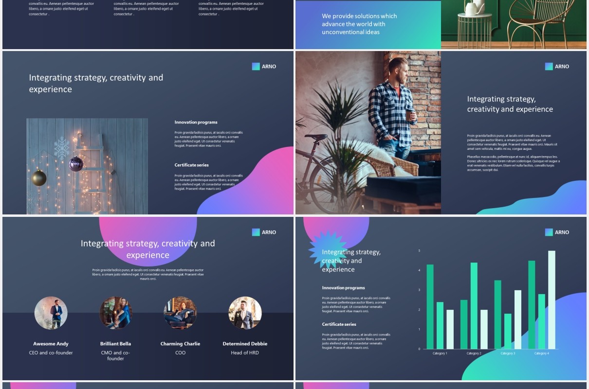 创意新颖商务工作汇报PPT模板creative and fresh powerpoint template
