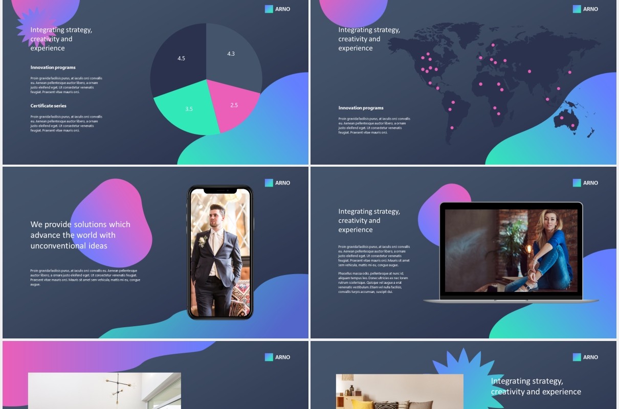 创意新颖商务工作汇报PPT模板creative and fresh powerpoint template