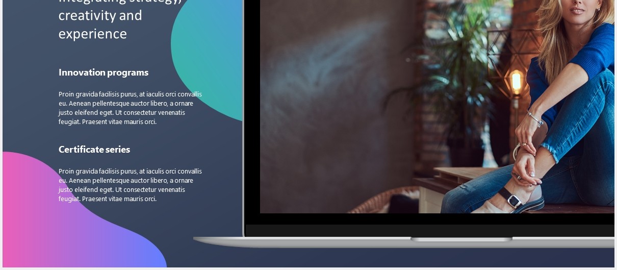 创意新颖商务工作汇报PPT模板creative and fresh powerpoint template