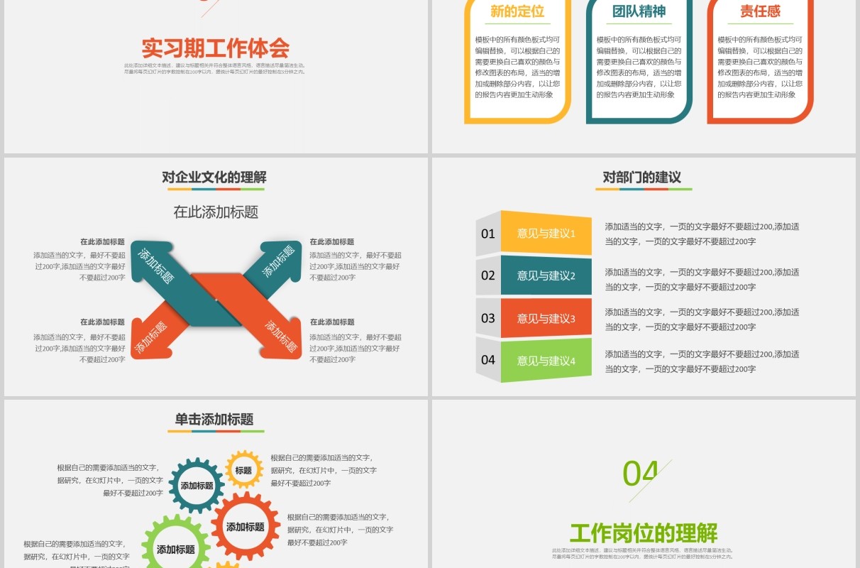 软件开发工程师述职报告PPT模板