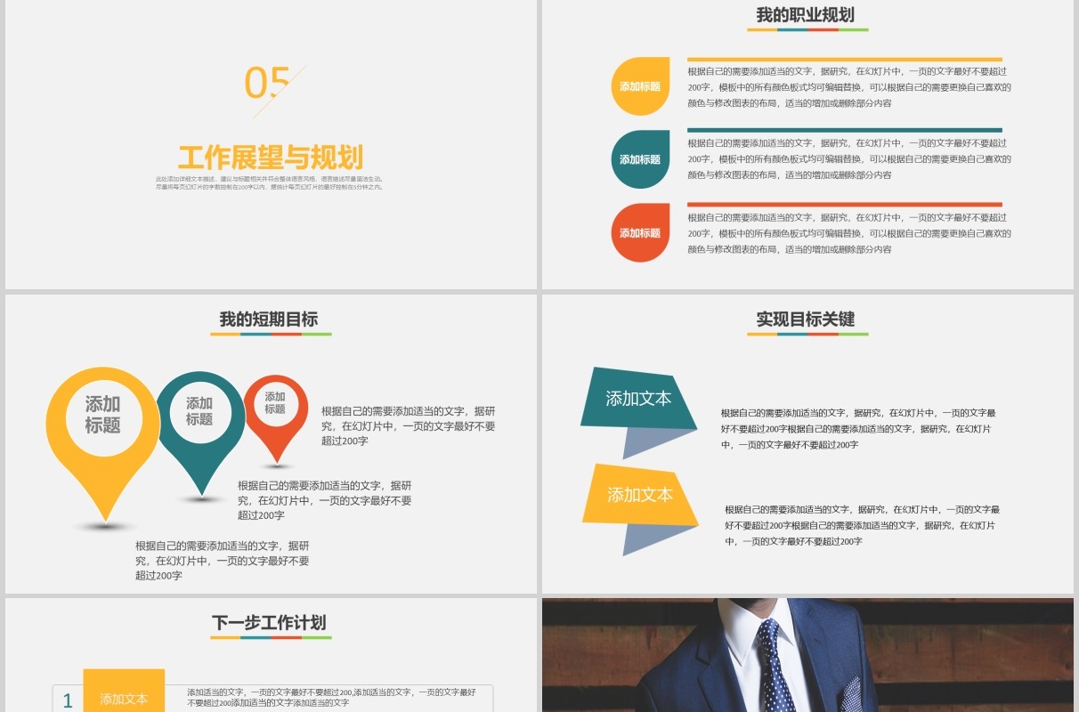软件开发工程师述职报告PPT模板