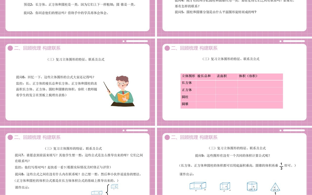 部编版六年级数学下册第图形的认识与测量课件PPT模板