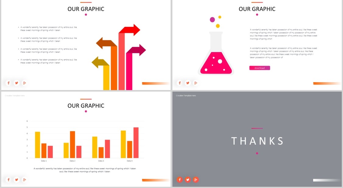沙朗牛排美食餐饮PPT模板Sirloins Powerpoint Template