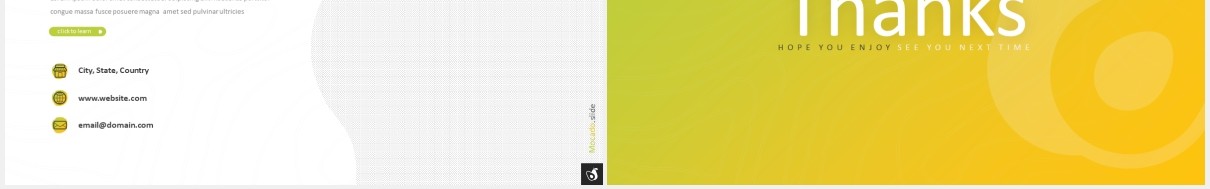 渐变色简约业务宣传介绍PPT图片版式设计模板Mocado - Business Powerpoint Template