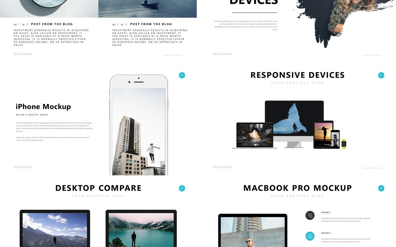 动态公司宣传产品介绍PPT模板