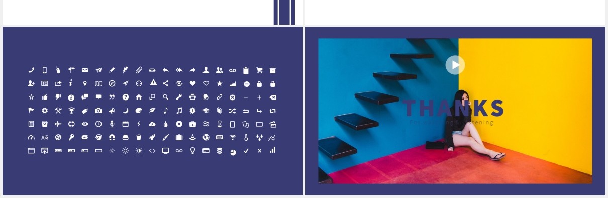 生活方式设计作品展示PPT模板Lifestyle Design PPTX