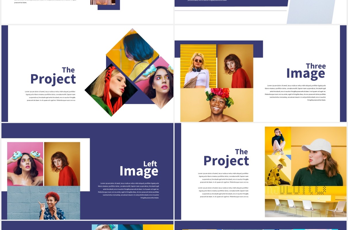 生活方式设计作品展示PPT模板Lifestyle Design PPTX