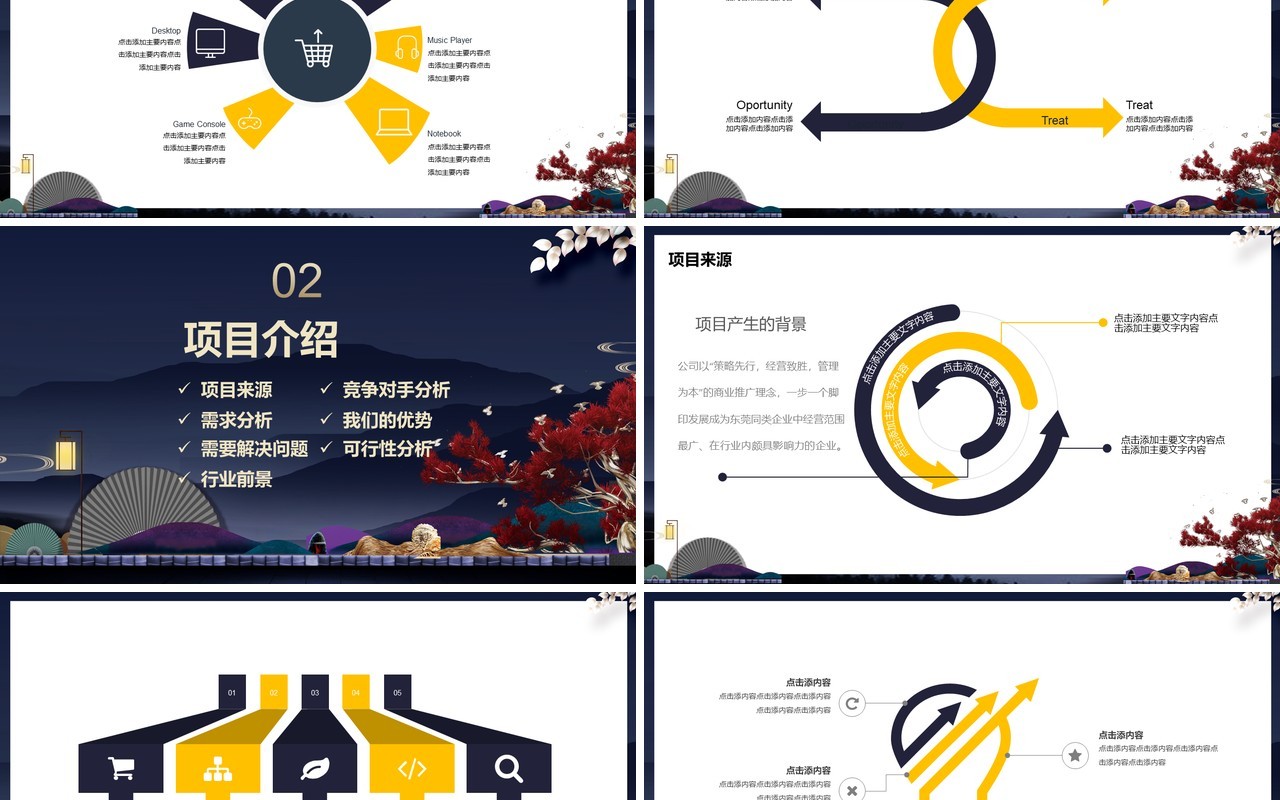 公司商业融资计划书PPT模板