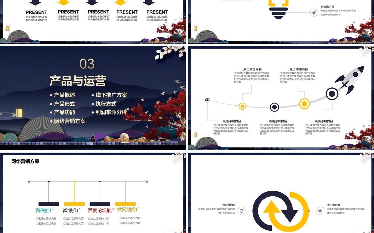 公司商业融资计划书PPT模板