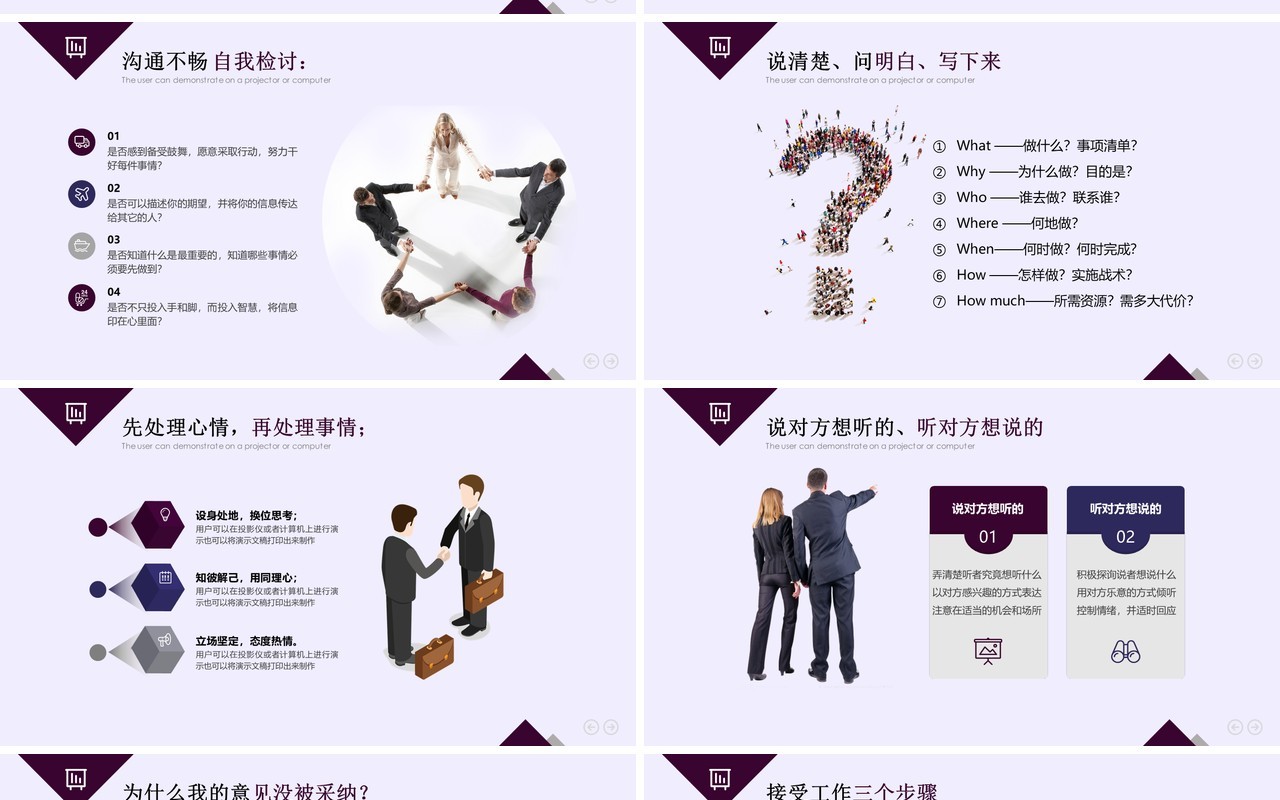 企业文化团队凝聚力员工培训PPT模板19