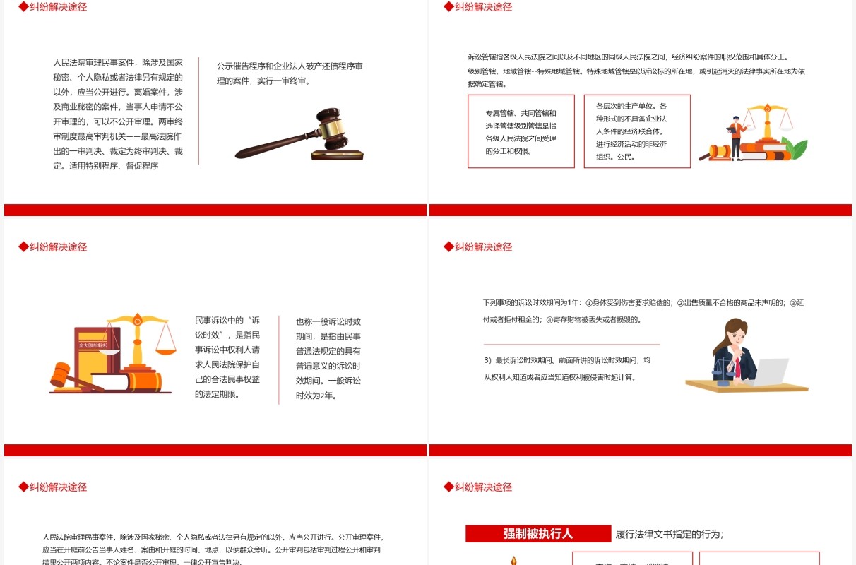 经济法基础知识动态PPT模板