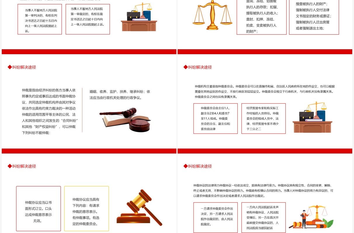 经济法基础知识动态PPT模板