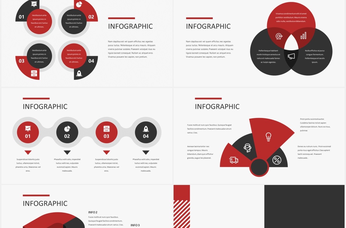 简约商务商业公司介绍图片排版设计PPT模板TRUBIZ - Business Powerpoint Template