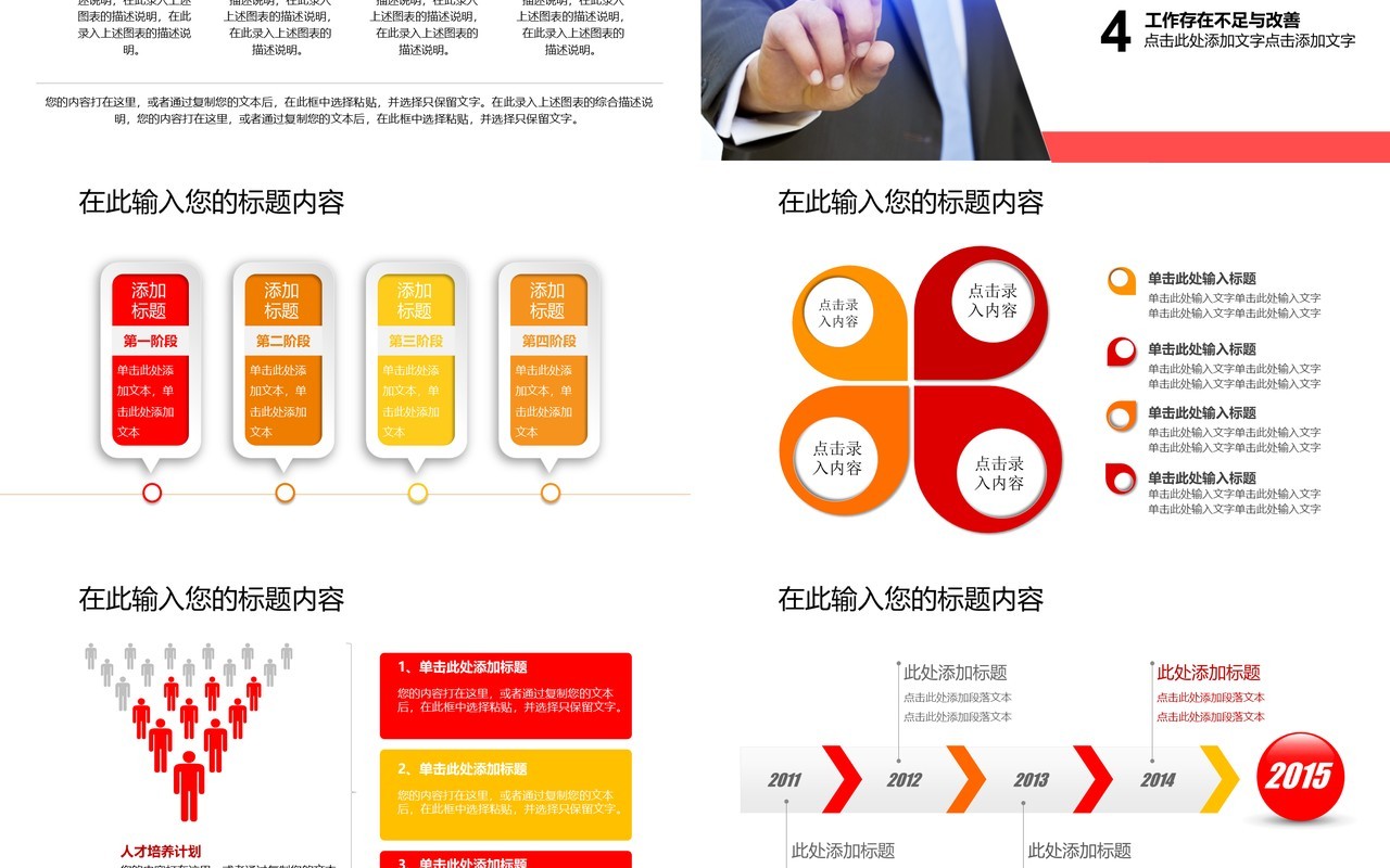 安全安全生产汇报PPT模板安全培训