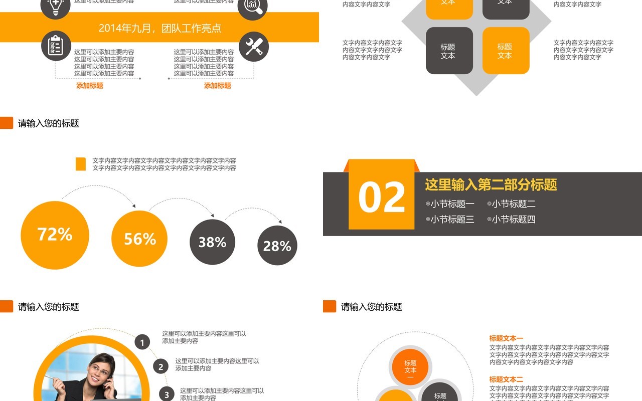 黄色安全生产汇报PPT模板安全培训