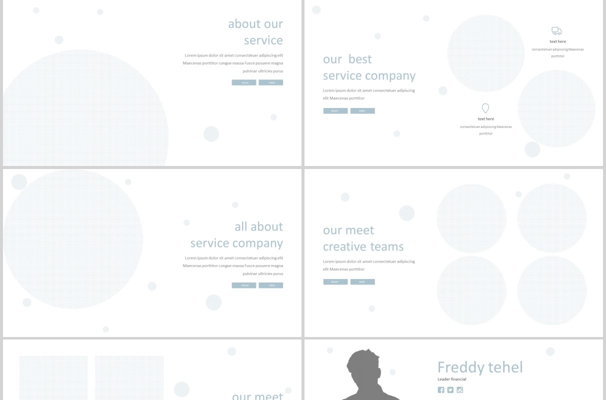 简洁工作通用总结计划汇报PPT模板版式设计Cuan Powerpoint Template