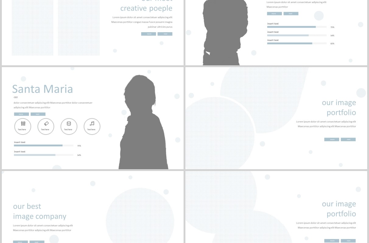 简洁工作通用总结计划汇报PPT模板版式设计Cuan Powerpoint Template